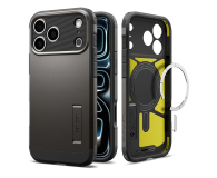 Etui / obudowa na smartfona Spigen Tough Armor T MagSafe do iPhone 18 Pro/17 Pro (gunmetal)